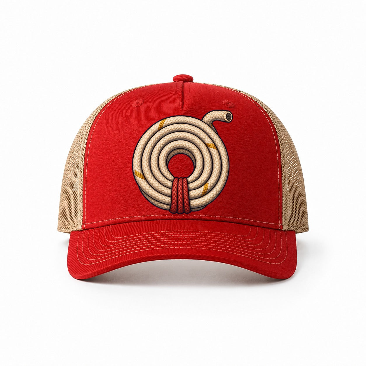 Red-Khaki — front view