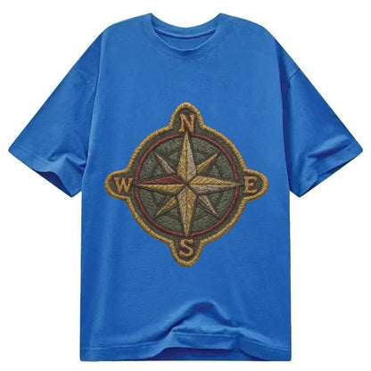 Blue — front view