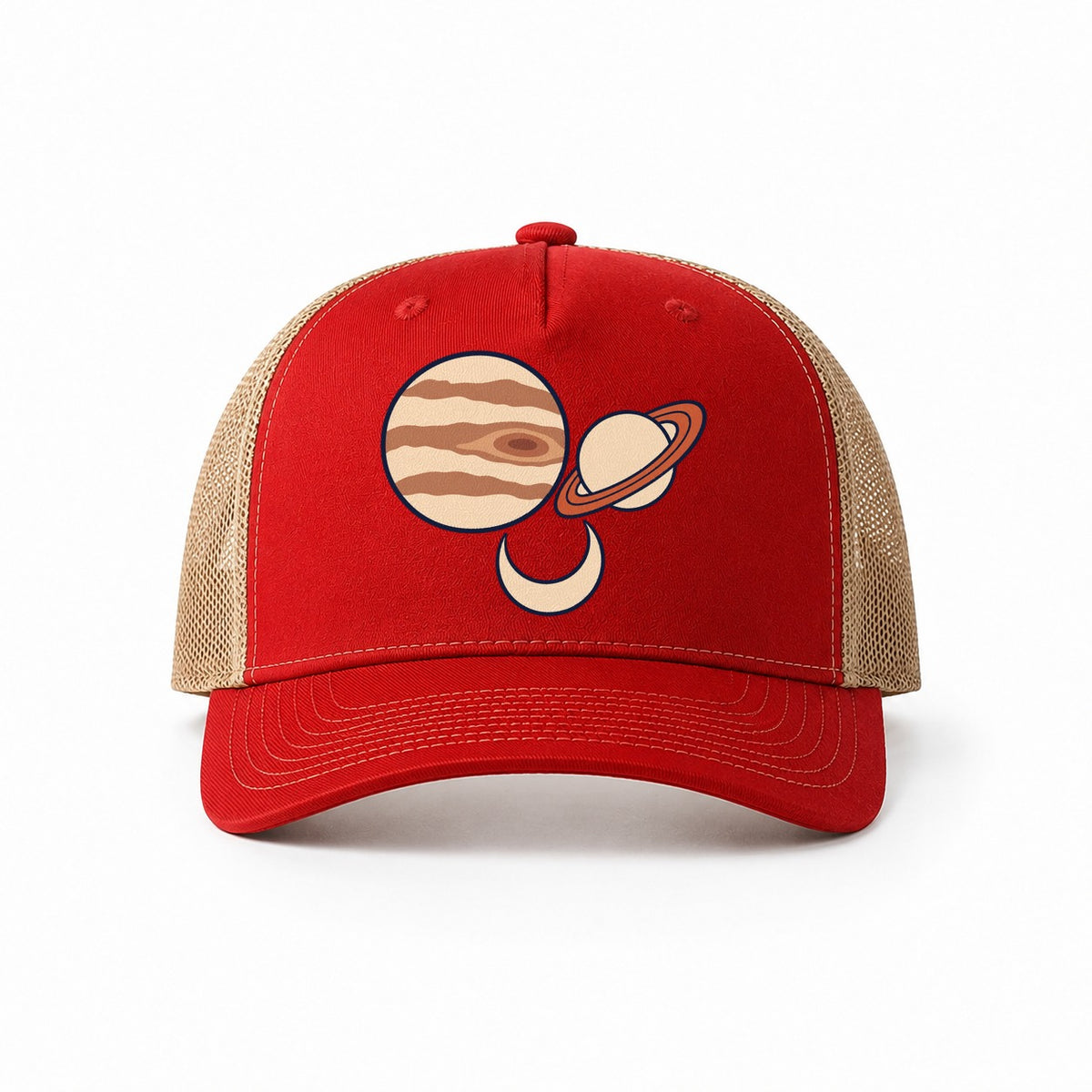 Red-Khaki — front view