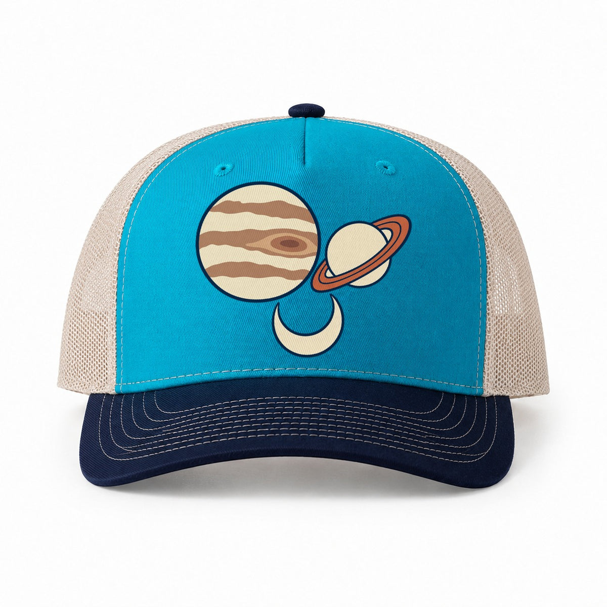 Teal-Navy — front view