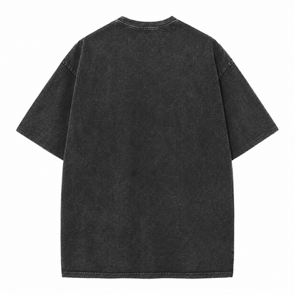 Cooking Chef Hat Toque Blanche With Crossed Spoons In Vintage T-shirt – black back view