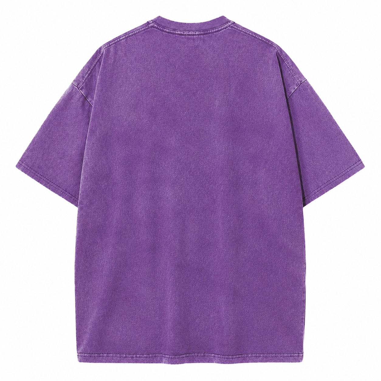 Cooking Chef Hat Toque Blanche With Crossed Spoons In Vintage T-shirt – purple back view