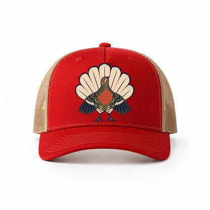Red-Khaki — front view