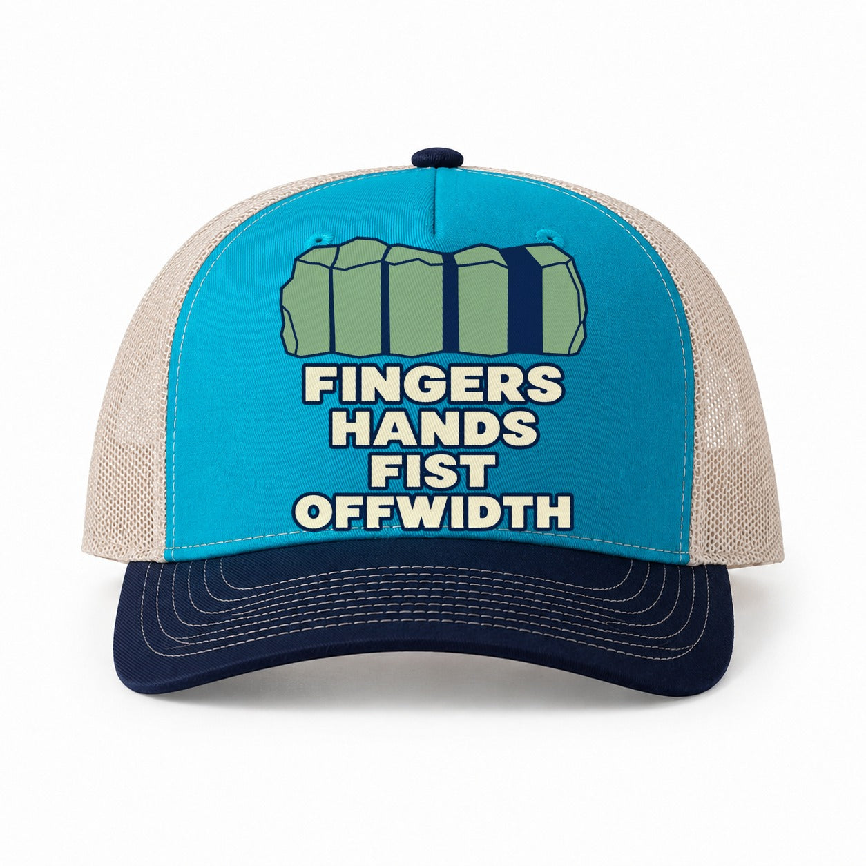 Teal-Navy — front view