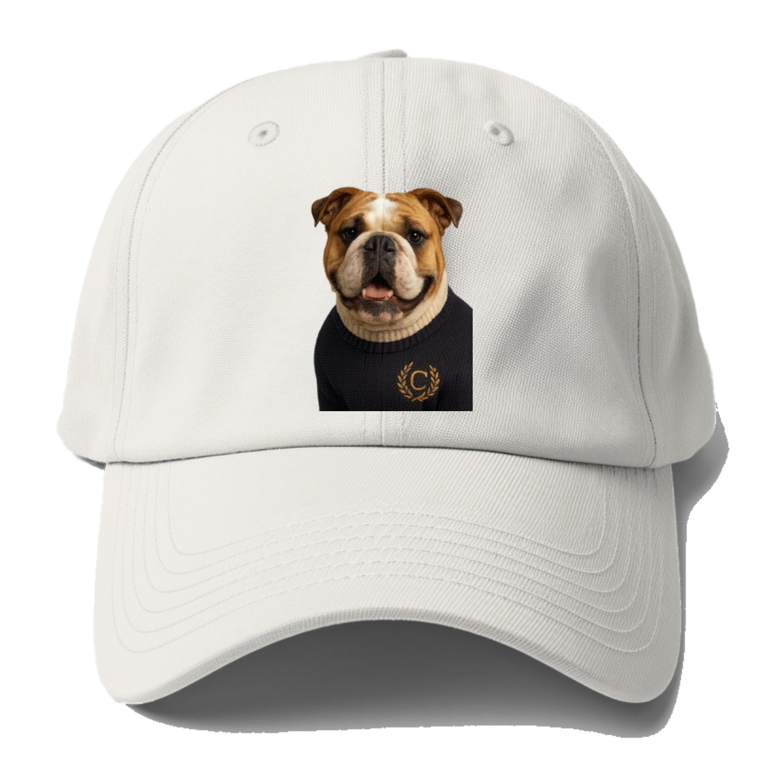 animal portrait with emblem Hat
