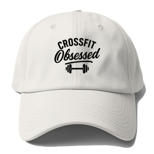 crossfit obsessed fitness graphic design Hat