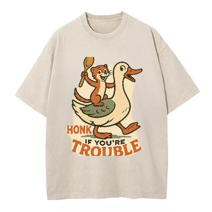 trouble-cartoon Hat
