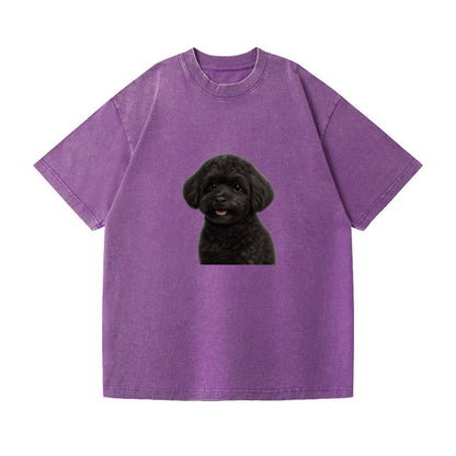 black maltipoo portrait design Hat