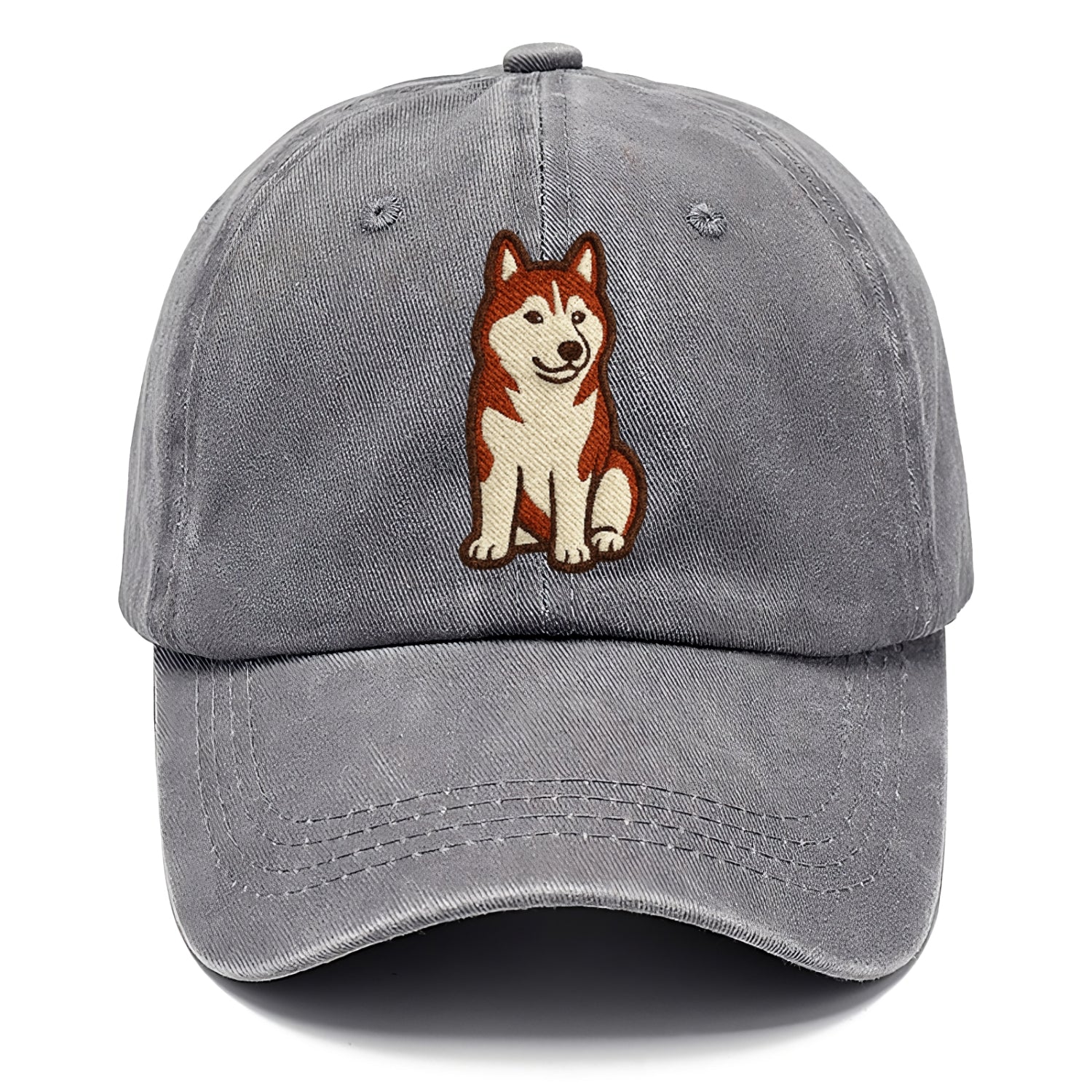 siberian-husky-red-white-loyal-spirit Hat