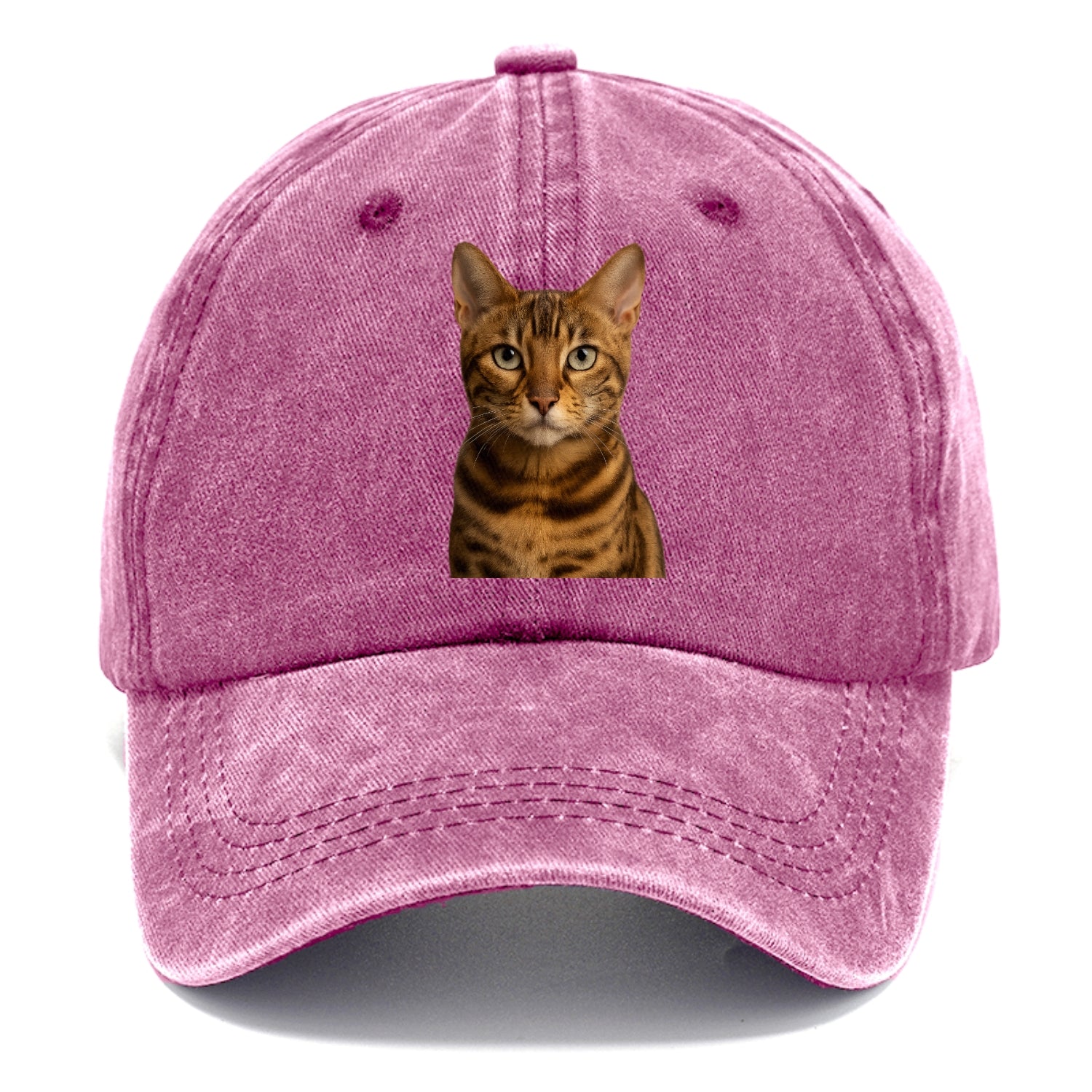 bengal cat portrait design Hat