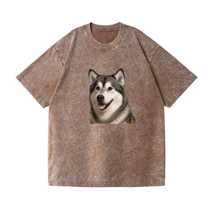 alaskan malamute portrait design Hat