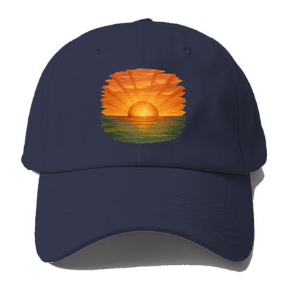 golden hour hues Hat