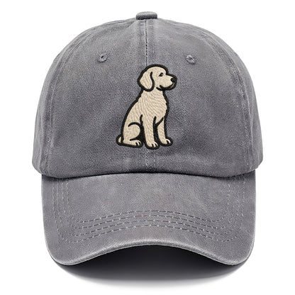 labradoodle-curly-cream-charm Hat