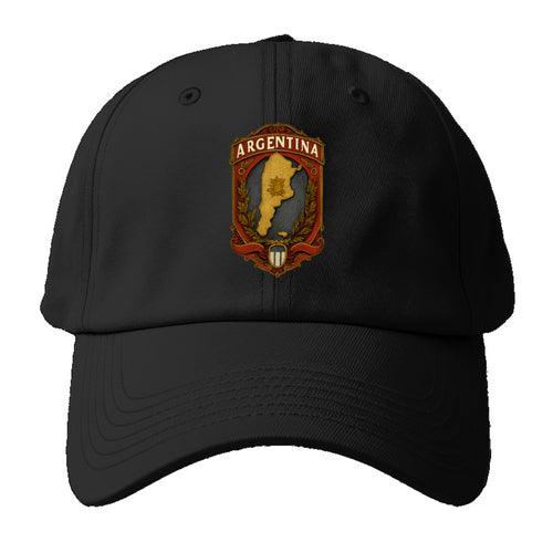 Argentina Map Baseball Cap
