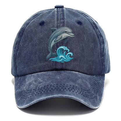 dolphin's dance upon the waves Hat