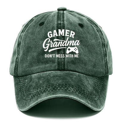 gamer grandma fierce player hat Hat