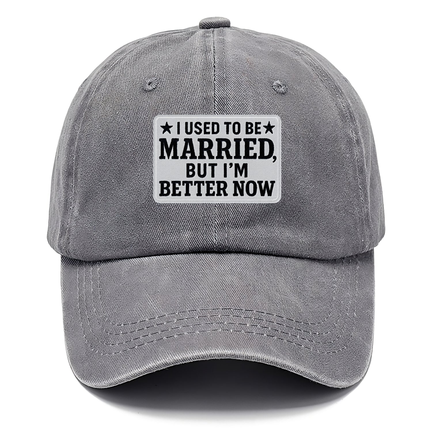 i used to be married but i'm better now Hat