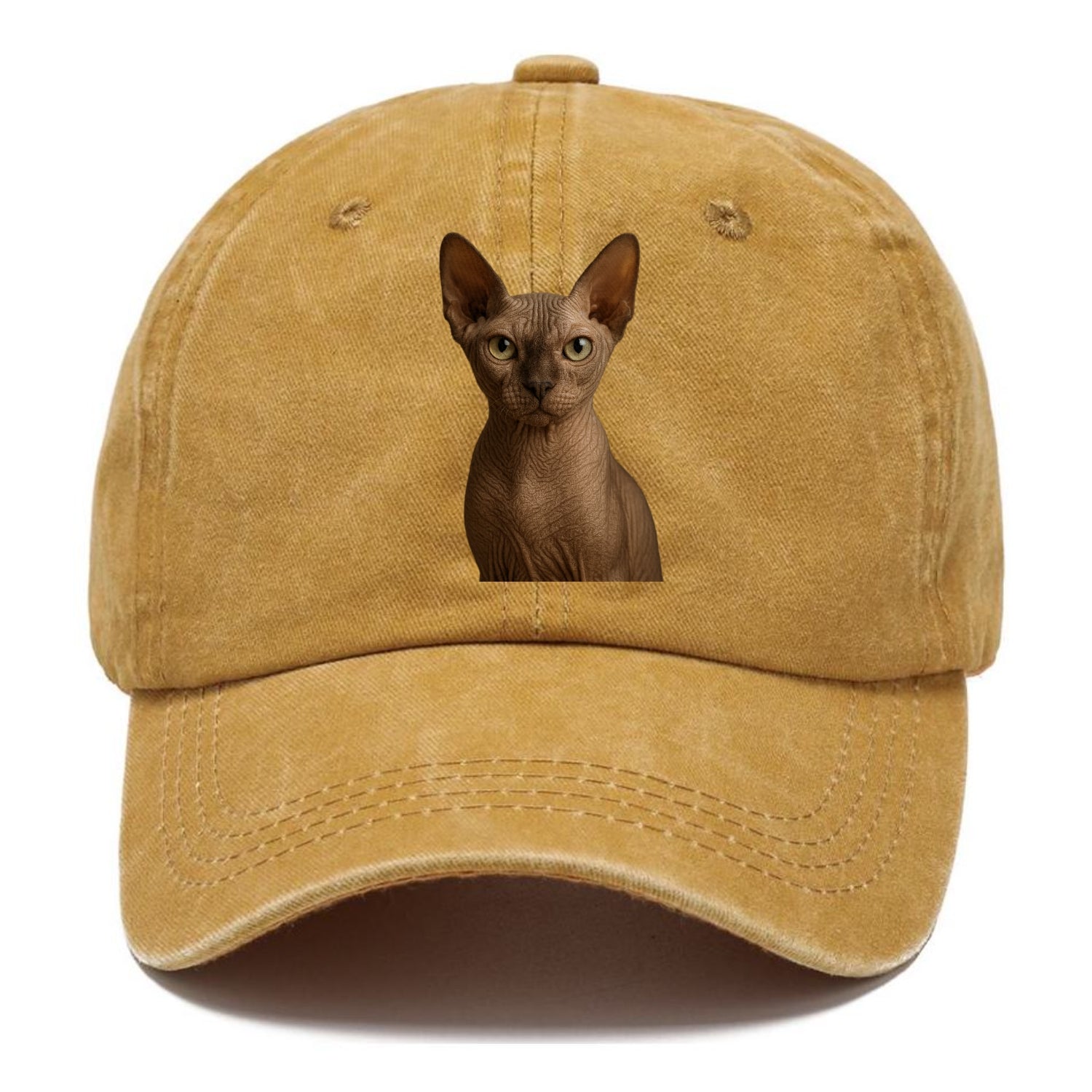 sphynx cat portrait design Hat