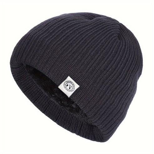 Pandaize Classic Bigfoot Unisex Fleece Beanie - Coldproof, Lightweight & Stylish for Autumn/Winter