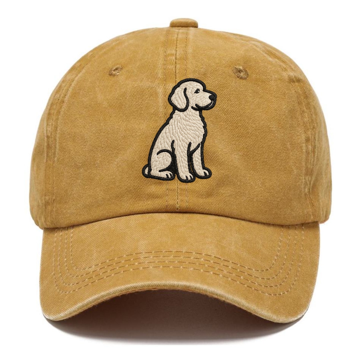 labradoodle-curly-cream-charm Hat