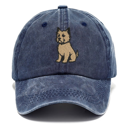 Cairn Terrier Wheaten Colored Pose Hat