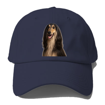 afghan hound portrait design Hat