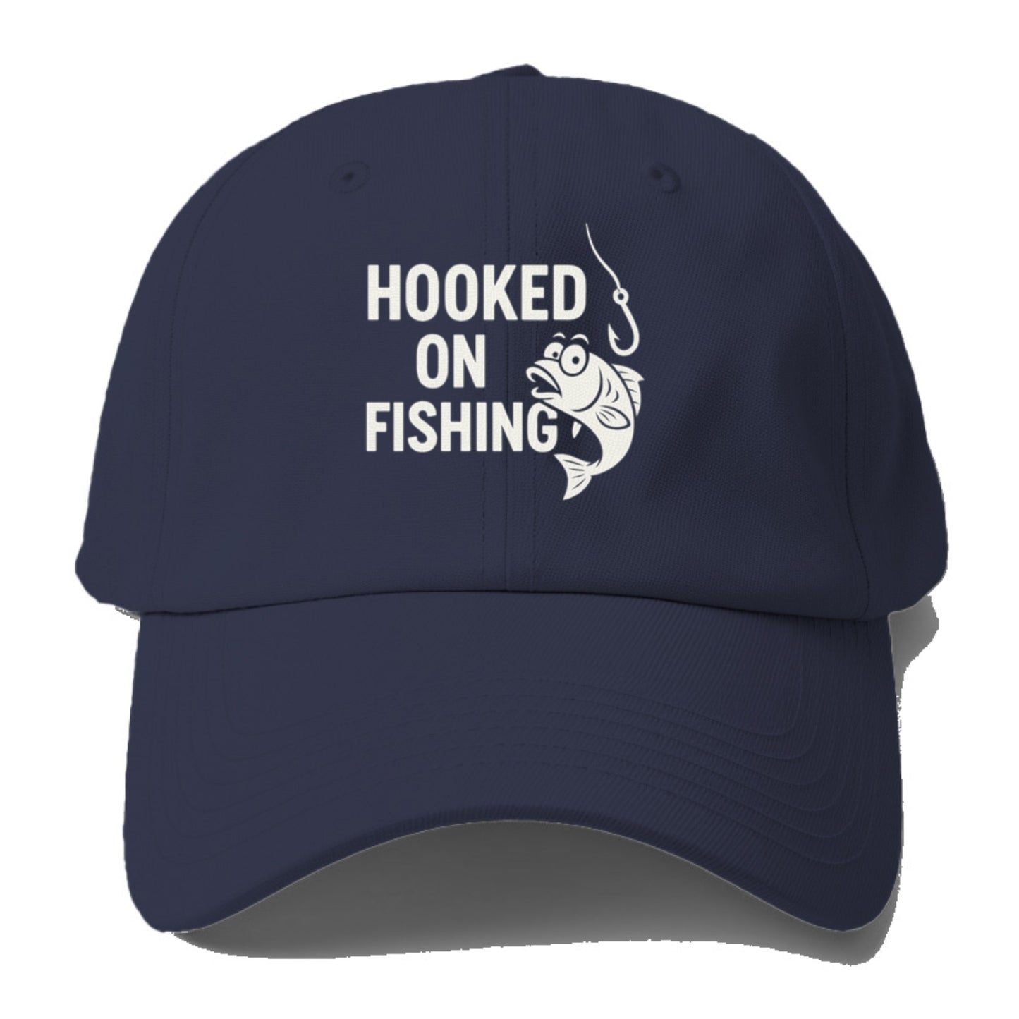 hooked on fishing Hat