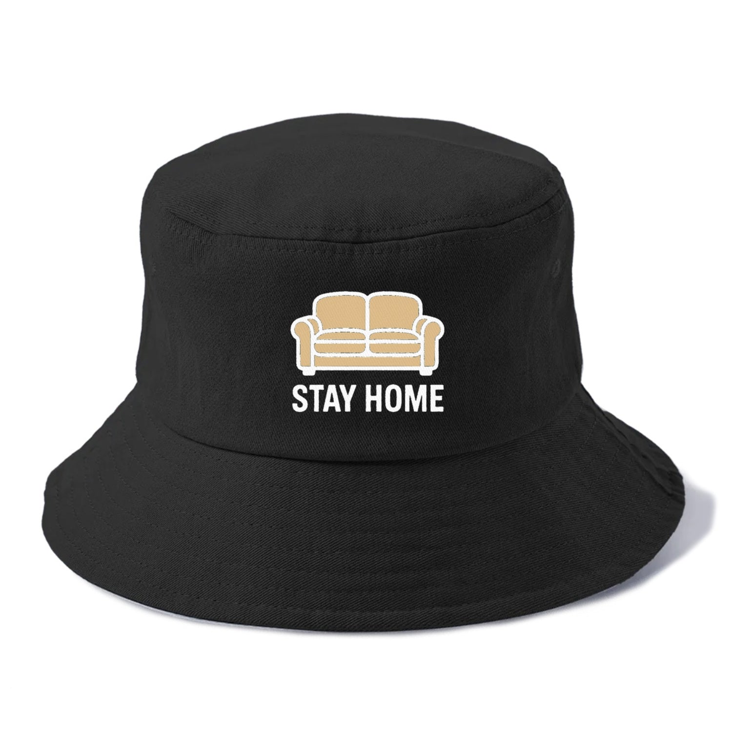 stay home couch Hat