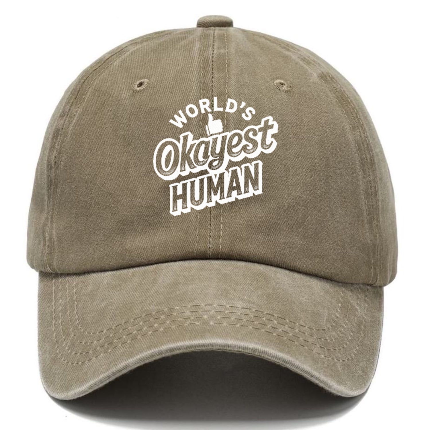 world's okayest human Hat