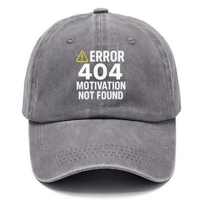 error motivation not found Hat