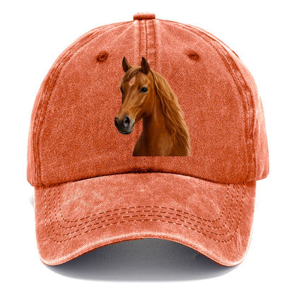 horse portrait design Hat