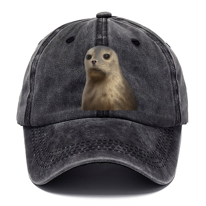 seal portrait design Hat
