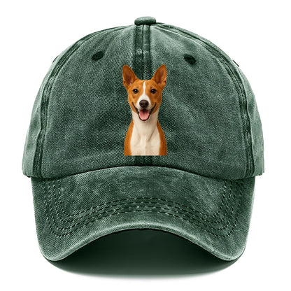 basenji portrait design Hat