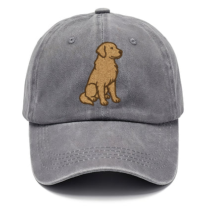 Golden Retriever Classic Golden Sitting Pose Hat