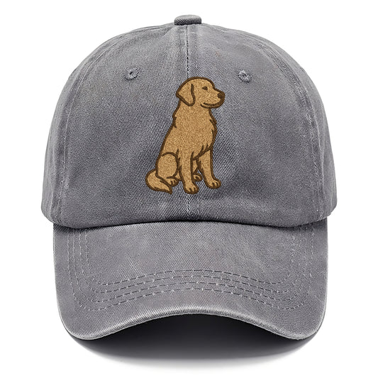 Golden Retriever Classic Golden Sitting Pose Hat