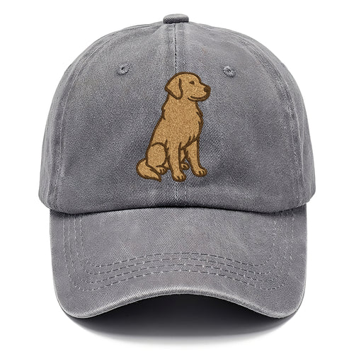 Golden Retriever Classic Golden Sitting Pose Classic Cap