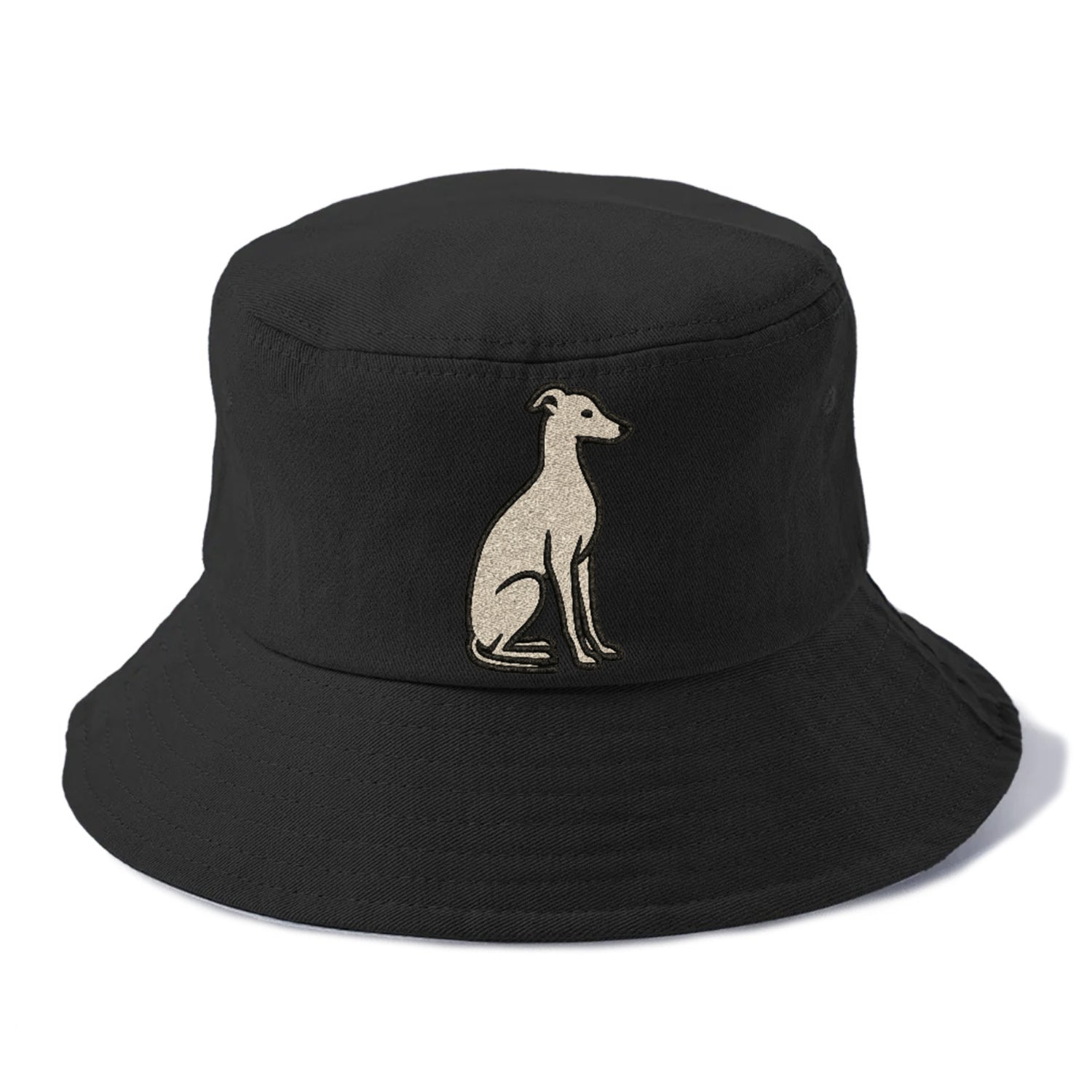 Italian Greyhound Gray Sitting Pose Hat