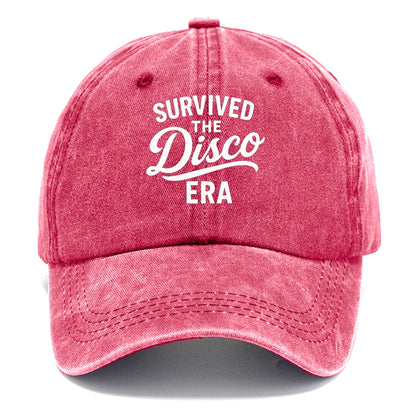 vintage disco era survivor hat Hat