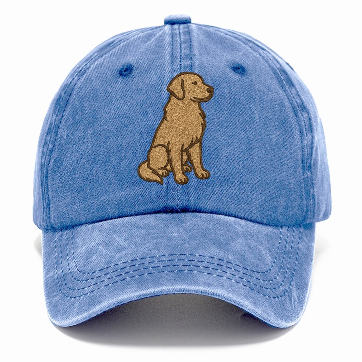 Golden Retriever Classic Golden Sitting Pose Hat