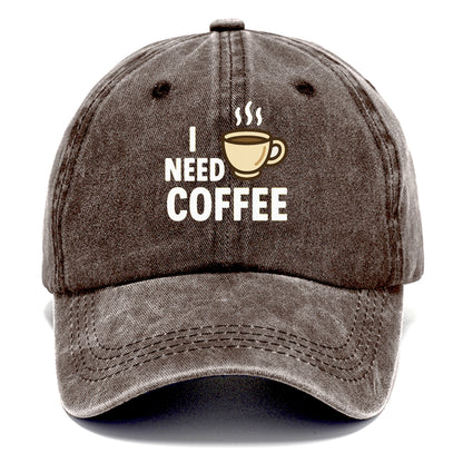 coffee i need Hat