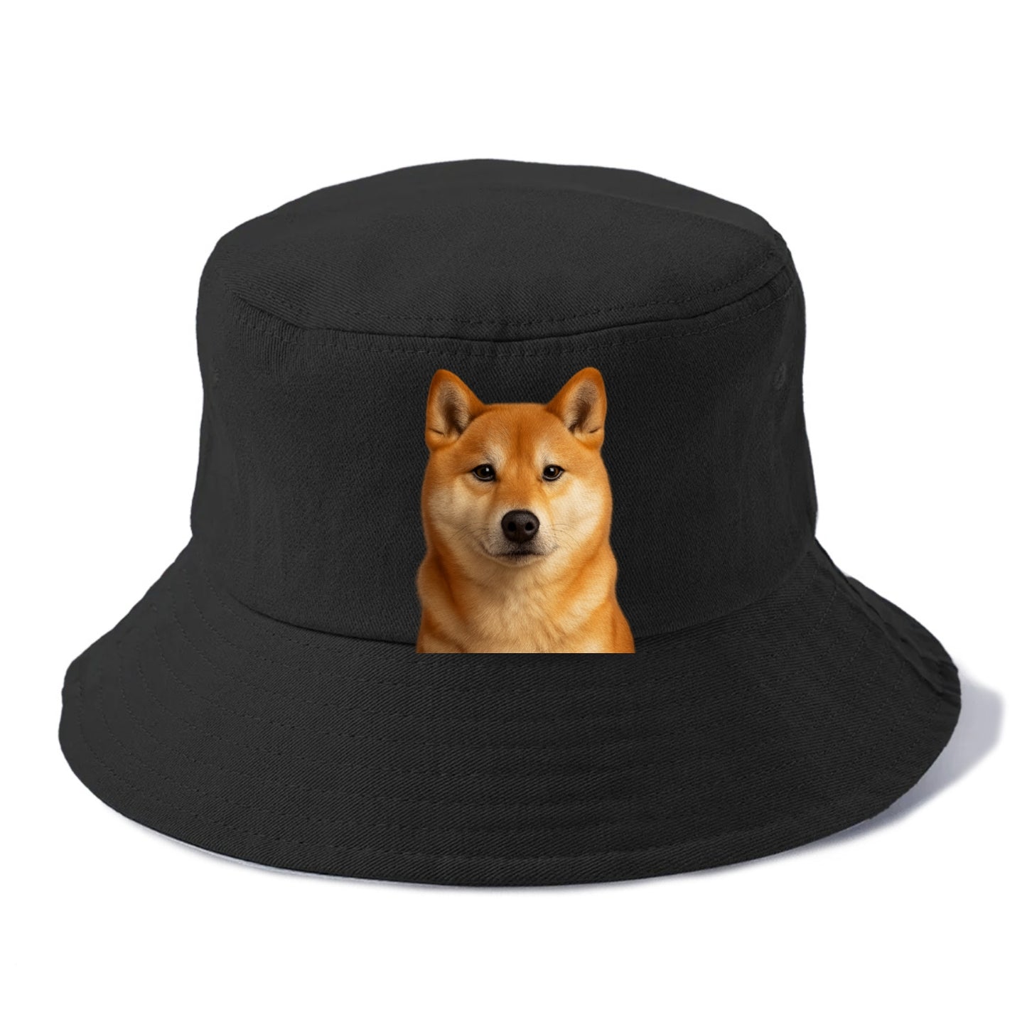 shiba inu portrait design Hat