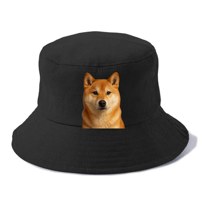 shiba inu portrait design Hat