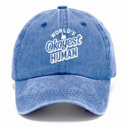world's okayest human Hat