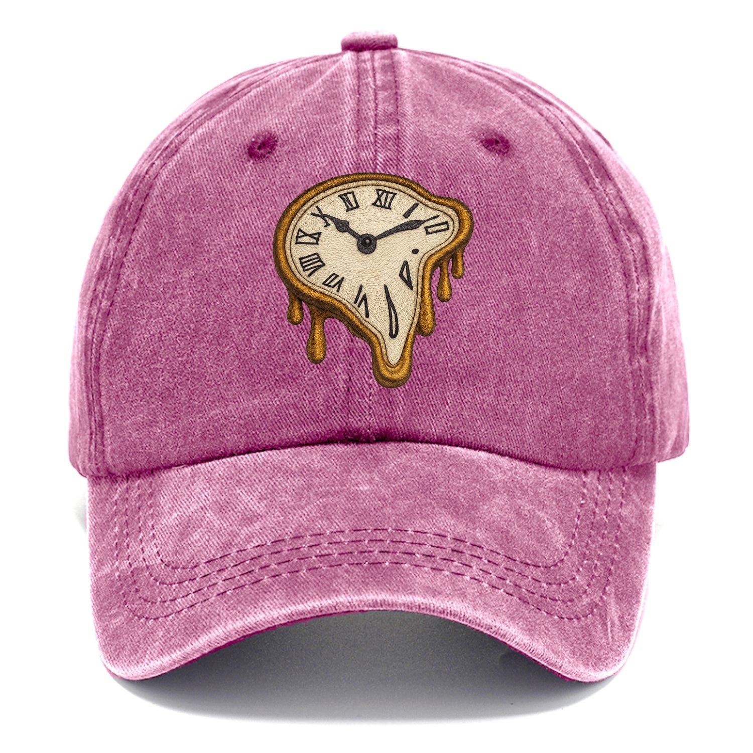 melting clock surreal time distortion Hat