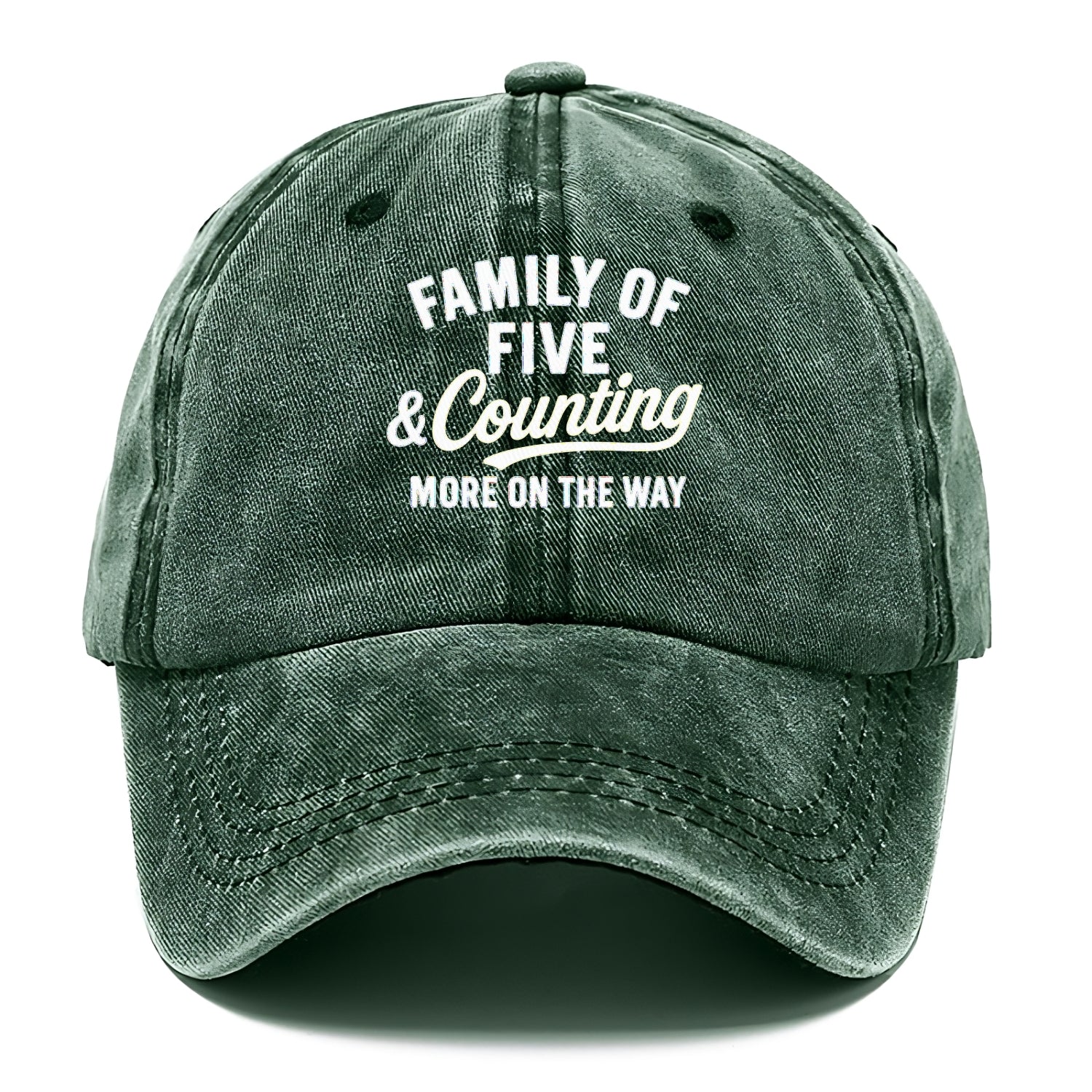 family of five and counting Hat