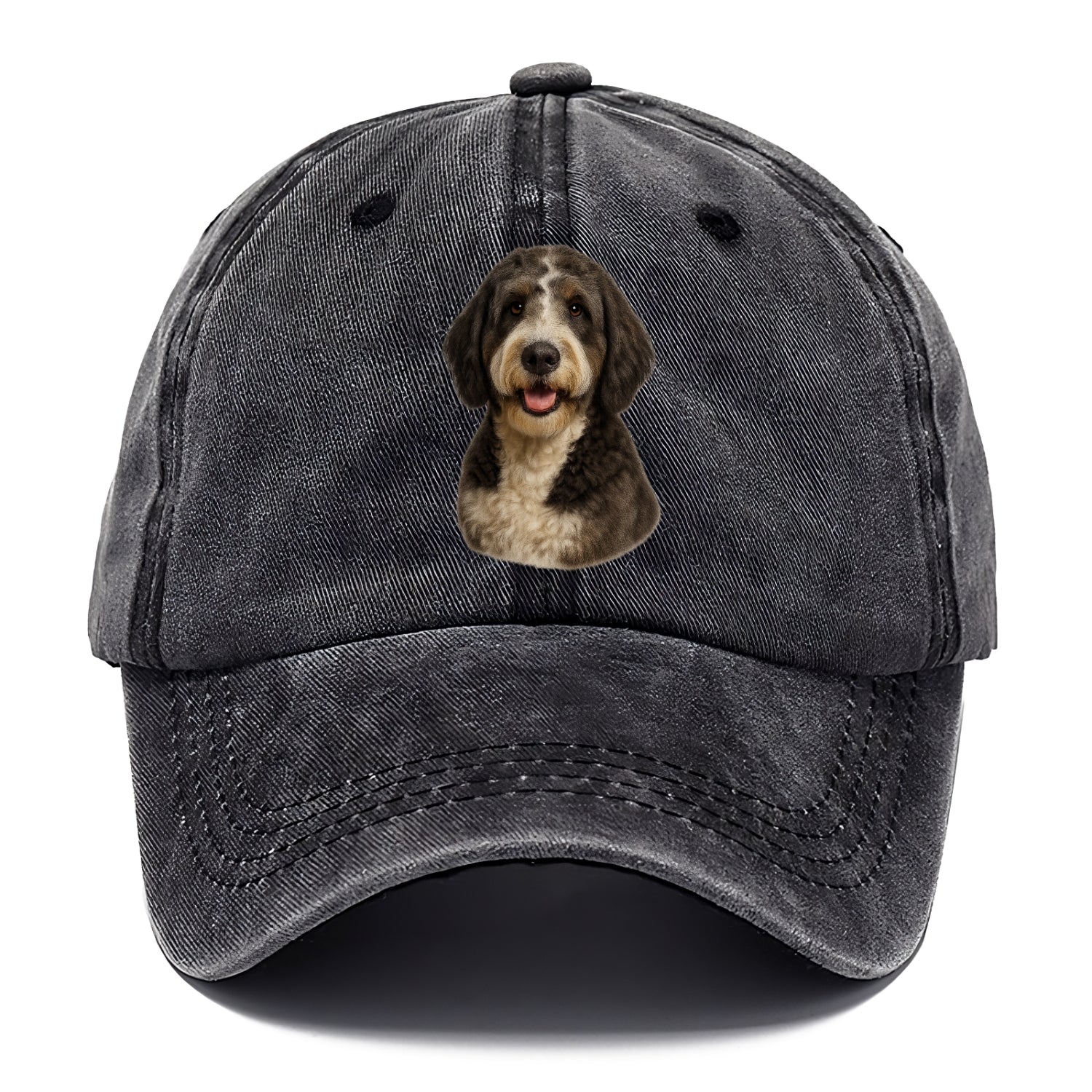 saint berdoodle portrait design Hat