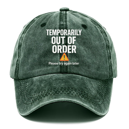 out of order Hat
