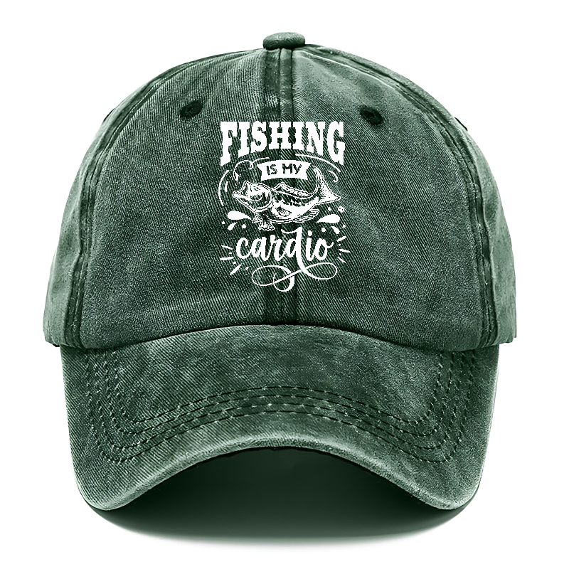 Fishing is my cardio Hat