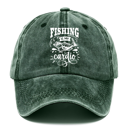 Fishing is my cardio Hat