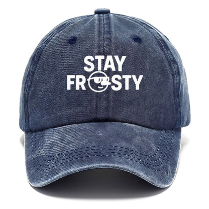 stay frosty snowman Hat